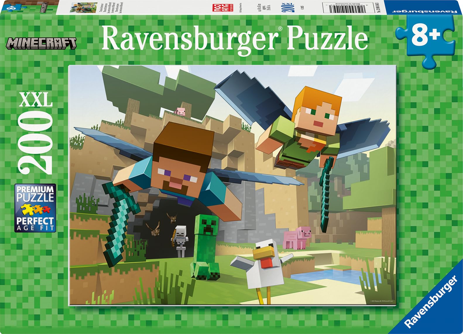 * Minecraft 200Pc Xxl