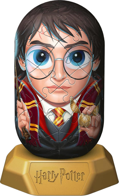 Ravensburger - Puzzle 3D Hylkies - Édition Harry Potter - Figurine n°13 Harry Potter - Adultes et Enfants - 54 pièces numérotées à Assembler sans Colle - Support Inclus - 12008000