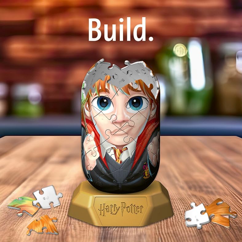 Ravensburger Hylkies: Harry Potter Sammelfiguren zum selbst zusammenbauen - Figur #15 - Ron Weasly - Aufbauen, Verlieben, Sammeln - Mini-Figuren für Fans von Hogwarts