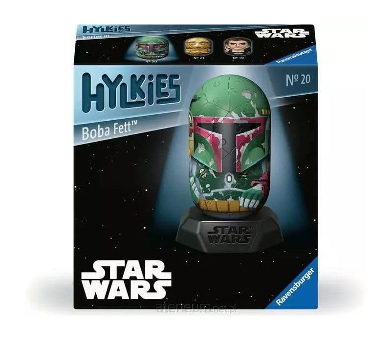 Ravensburger Hylkies: Star Wars Sammelfiguren zum selbst zusammenbauen - Figur #20 - Boba Fett - Aufbauen, Verlieben, Sammeln - Mini-Figuren für Fans von Star Wars