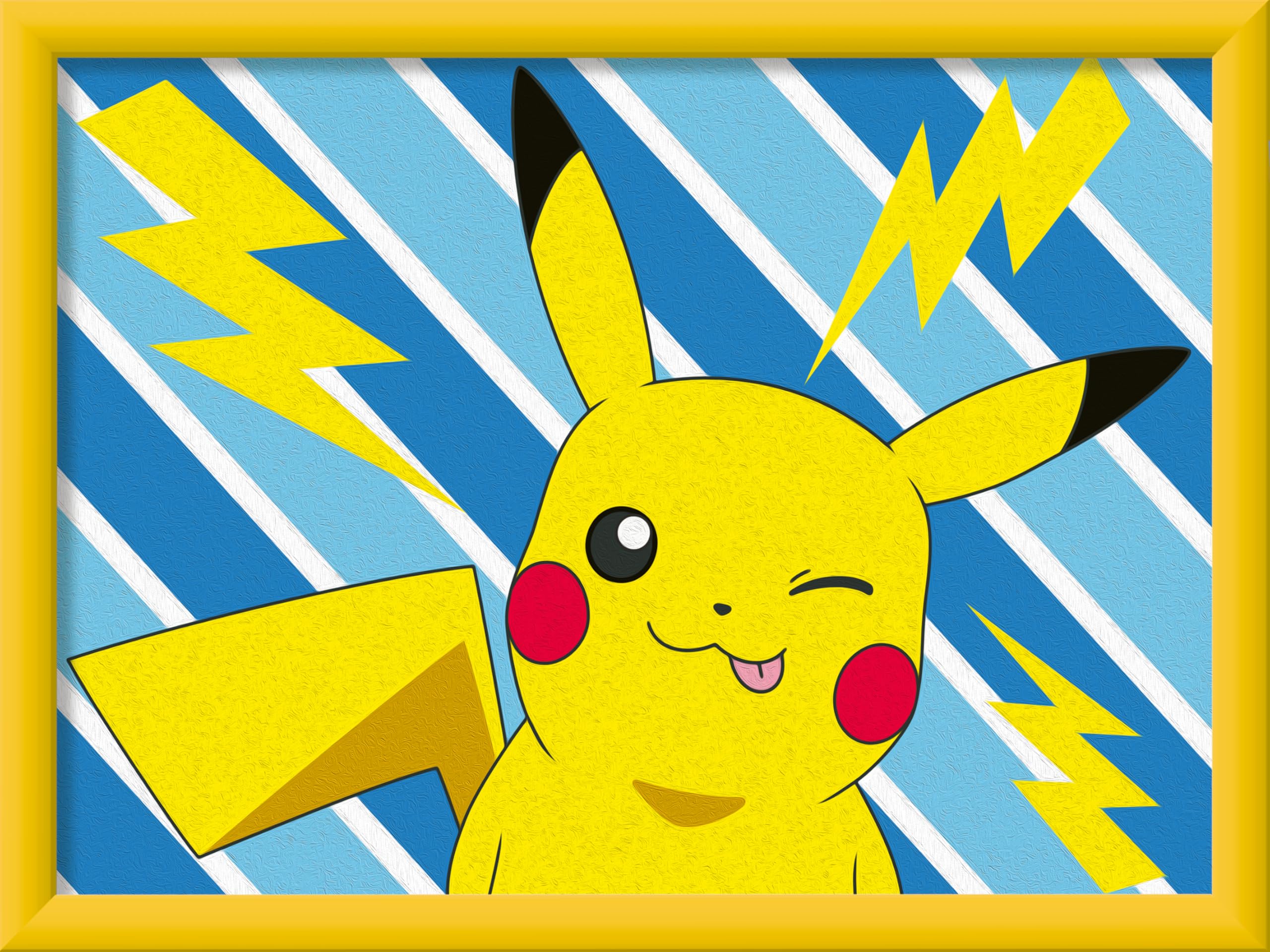 PokTmon Creart Paint By Numbers Painting Set Pikachu 18 X 24 Cm