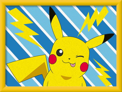 PokTmon Creart Paint By Numbers Painting Set Pikachu 18 X 24 Cm