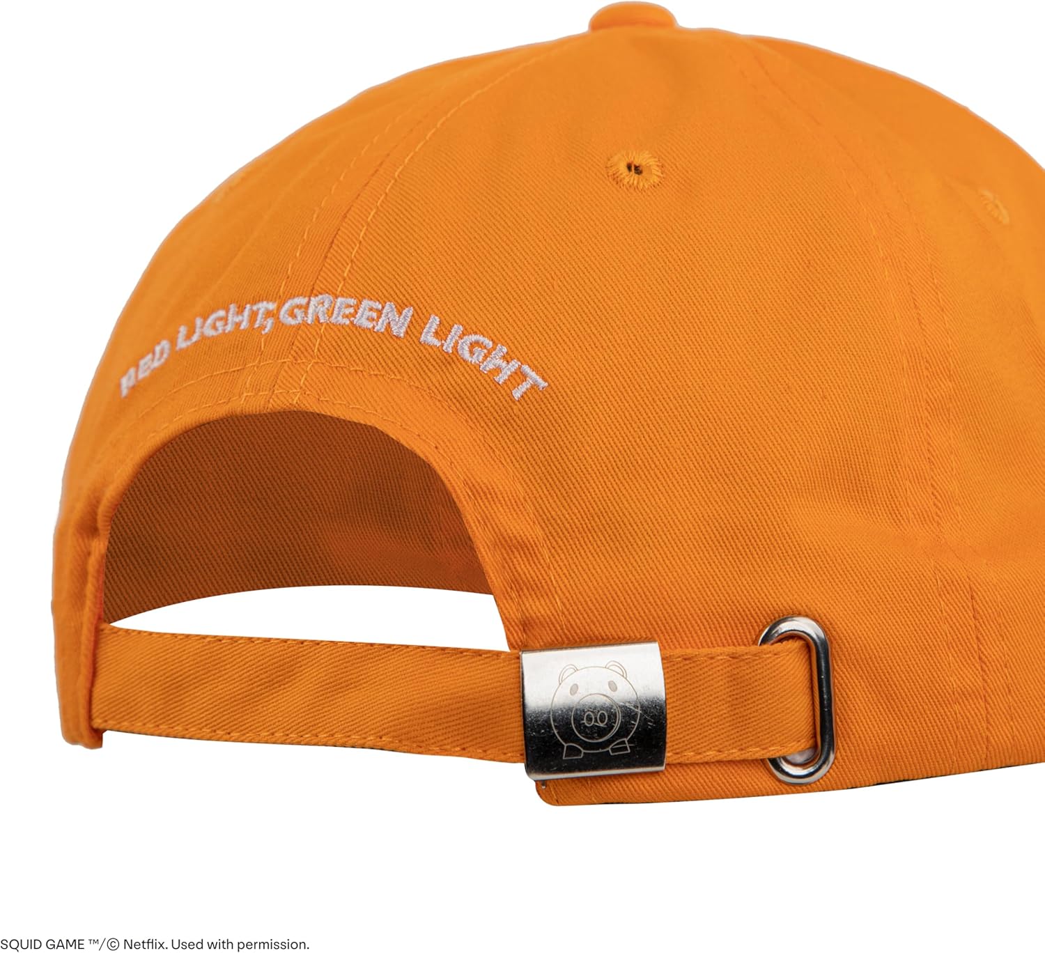 Cinereplicas Squid Game - Casquette Young-HEE - Tour de tête 54-60 cm - Licence Officielle Orange, Orange, Taille unique