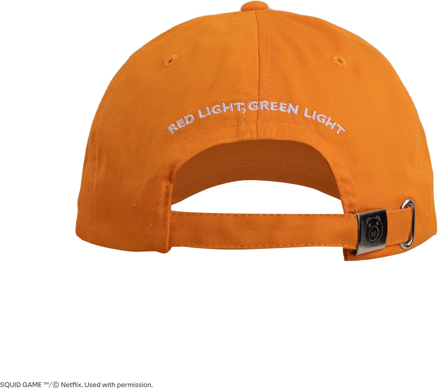 Cinereplicas Squid Game - Casquette Young-HEE - Tour de tête 54-60 cm - Licence Officielle Orange, Orange, Taille unique