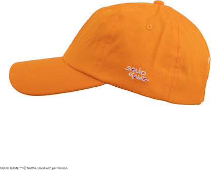 Cinereplicas Squid Game - Casquette Young-HEE - Tour de tête 54-60 cm - Licence Officielle Orange, Orange, Taille unique