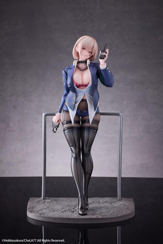 Original Illustration Statuette PVC 1/6 Naughty Police Woman Illustration by CheLA77 27 cm