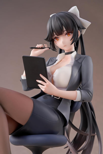 Azur Lane Pvc Statue 1/6 Takao Ofiice Lady Ver. 18 Cm