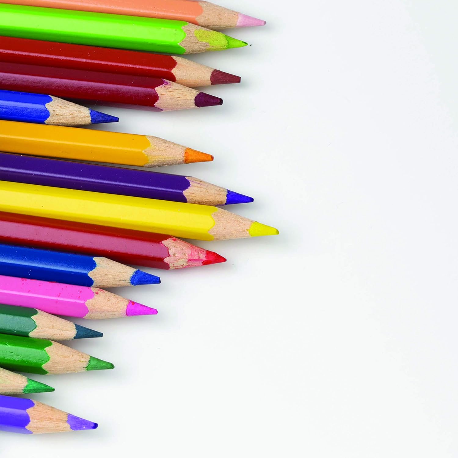 Pentel - Estuche con 12 lápices de madera acuarelables.