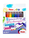 Pentel SCS3E-8 Broad Tip Colouring Pens