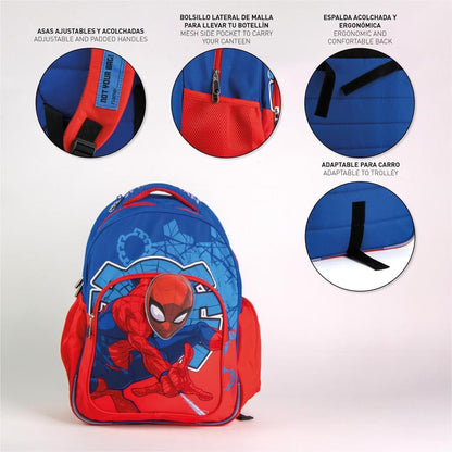 School Bag Spider-Man Blue 32 X 5,5 X 45 Cm