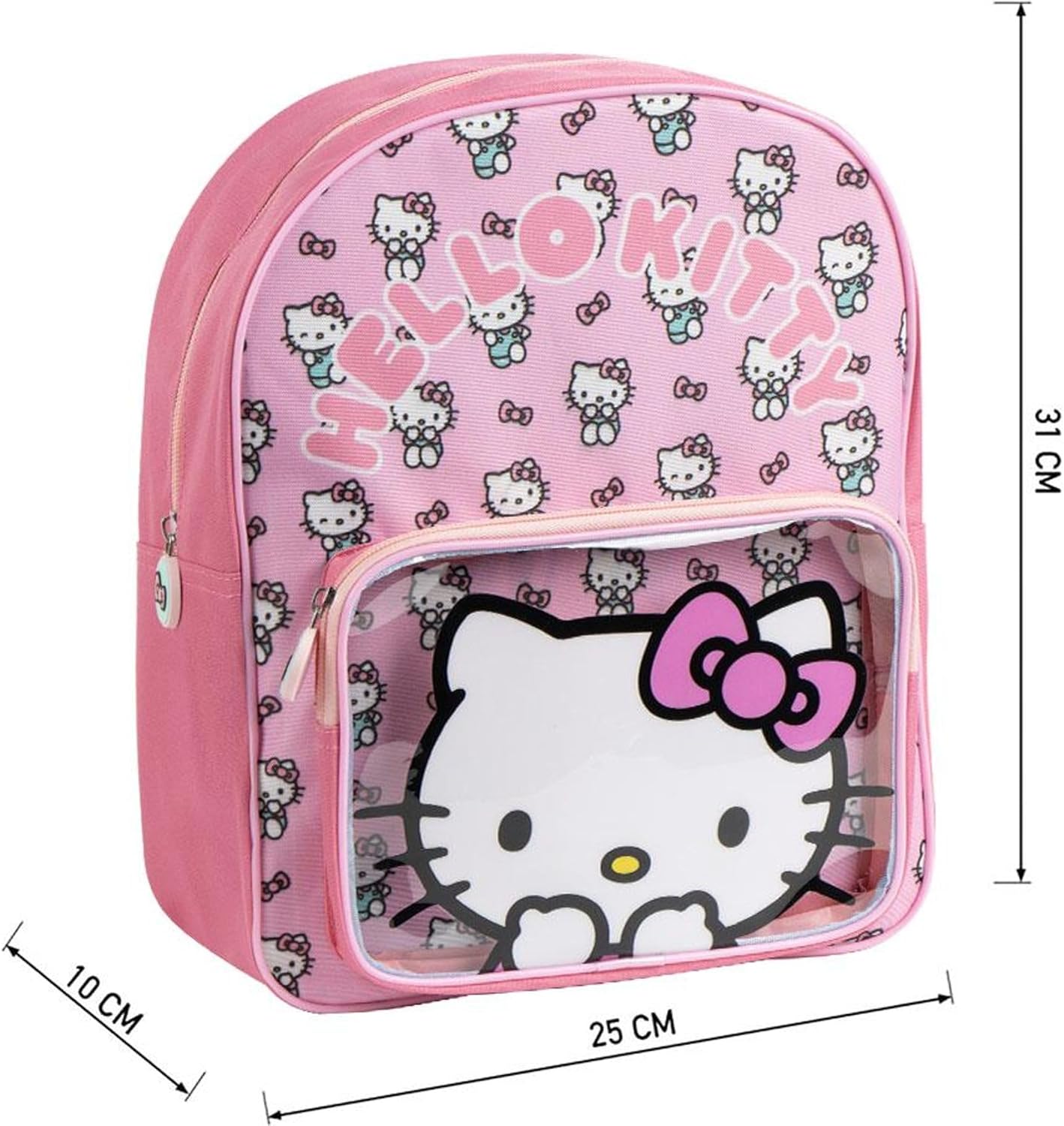 CERDÁ LIFE'S LITTLE MOMENTS Infantil Medidas Mochila Hello Kitty 25,0 x 30,0 x 12,0 cm Para Niñ@s, Rucksack, Unisex, Kinder, Modell: Größe 34, Modell: Größe 34, 25.0x30.0x12.0 cm
