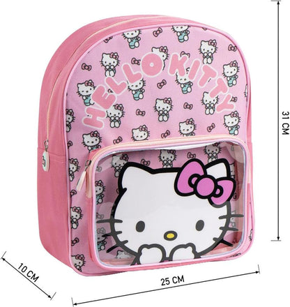 CERDÁ LIFE'S LITTLE MOMENTS Infantil Medidas Mochila Hello Kitty 25,0 x 30,0 x 12,0 cm Para Niñ@s, Rucksack, Unisex, Kinder, Modell: Größe 34, Modell: Größe 34, 25.0x30.0x12.0 cm