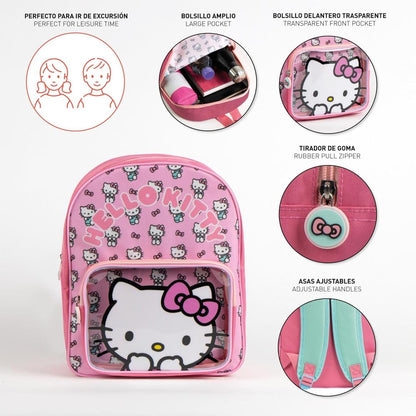 CERDÁ LIFE'S LITTLE MOMENTS Infantil Medidas Mochila Hello Kitty 25,0 x 30,0 x 12,0 cm Para Niñ@s, Rucksack, Unisex, Kinder, Modell: Größe 34, Modell: Größe 34, 25.0x30.0x12.0 cm