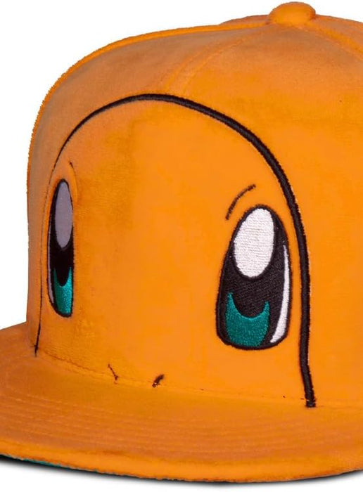 Pokémon Glumanda Unisex Cap Orange Fan Merch, Movies, Gaming, Nintendo, TV Series