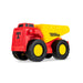 Tonka Steel Classics | Scoop and Hauler – Autocarro con cassone ribaltabile | Veicolo da costruzione, design robusto, effetti sonori realistici, cabina luminosa | giocattoli all'aperto per bambini