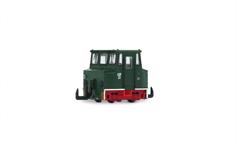Arnold HN2638D DR, ASF, green-red livery, ep. IV, with DCC decoder Diesel Locomotive