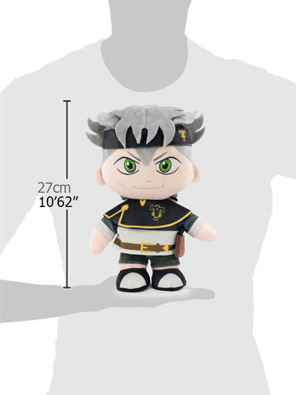 BARRADO Soft Toy of the Characters of Black Clover - 27cm, 10'62" - Asta, Yuno, Yami, Noelle- Super Soft Quality (Asta