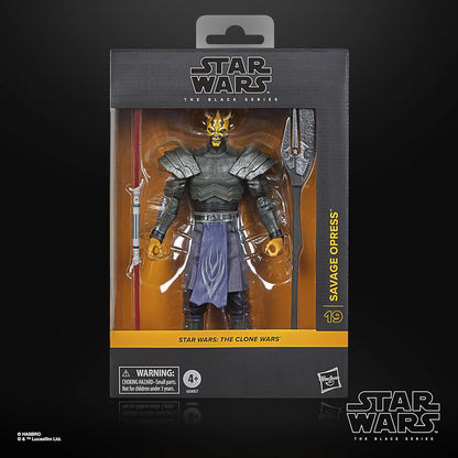 Star Wars The Black Series Savage Opress, Star Wars: The Clone Wars Deluxe Action-Figur zum Sammeln (15 cm