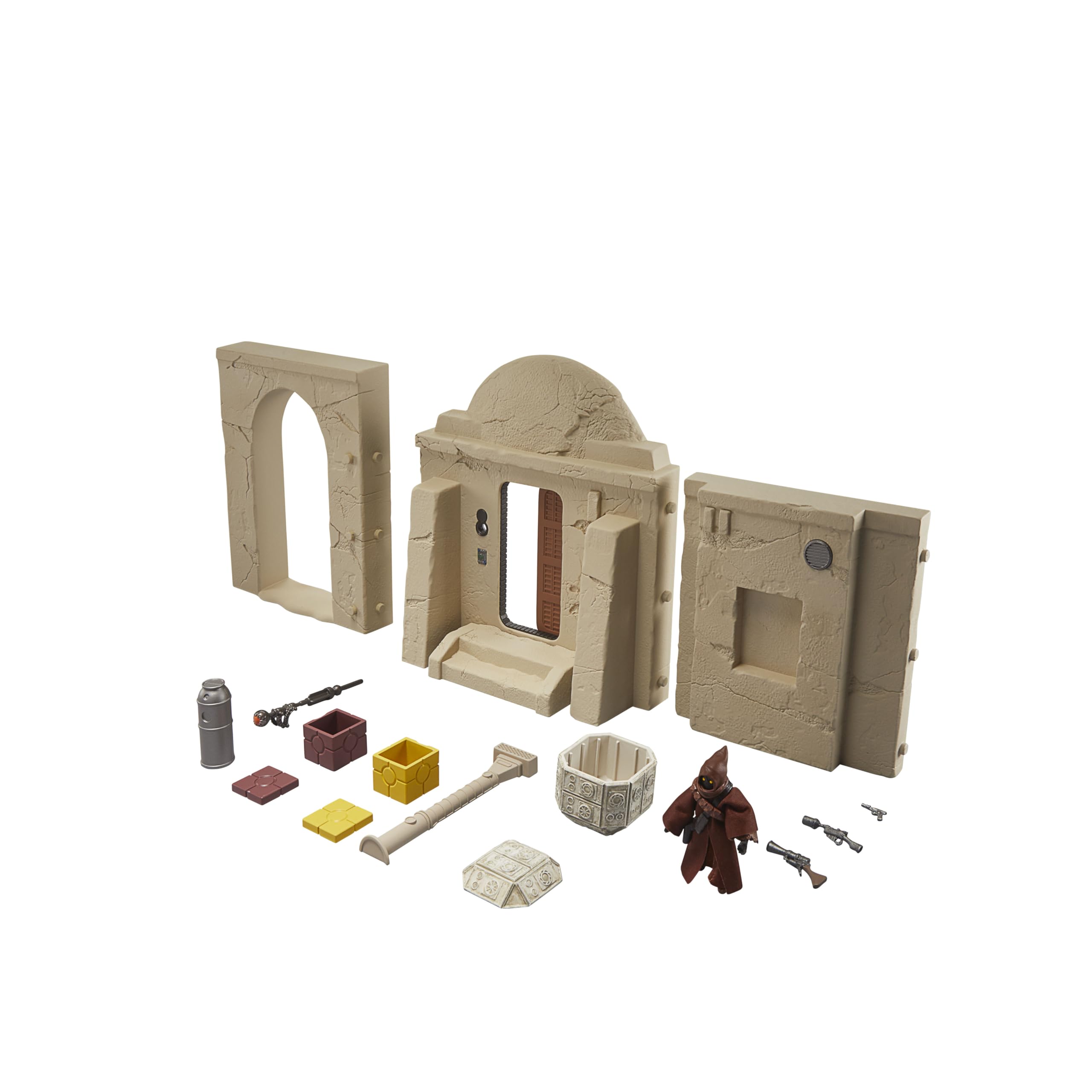 Star Wars The Vintage Collection Die Straßen von Mos Eisley, Star Wars: Eine Neue Hoffnung Action-Figuren-Spielset (Figuren-Skala 9,5 cm