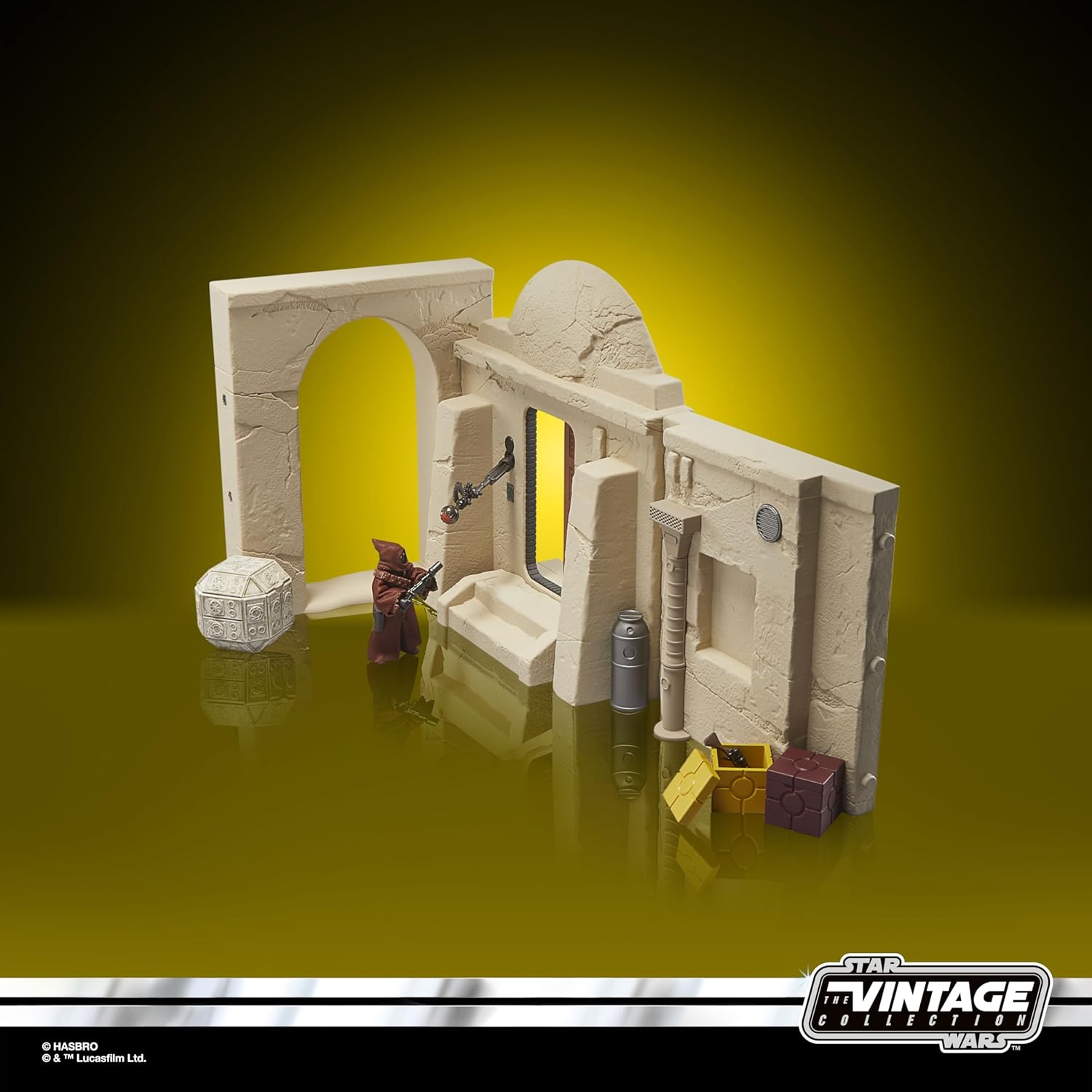 Star Wars The Vintage Collection Die Straßen von Mos Eisley, Star Wars: Eine Neue Hoffnung Action-Figuren-Spielset (Figuren-Skala 9,5 cm
