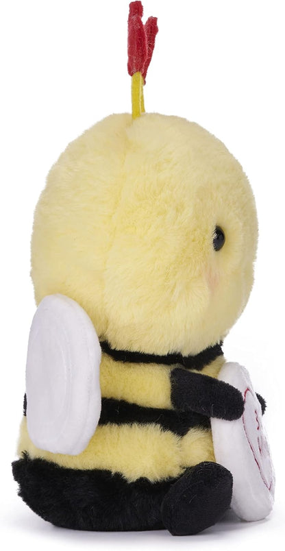 Posh Paws Swizzles Love Hearts 18cm (7 inches) Bethany Bumble Bee 'Bee Mine' Soft Toy