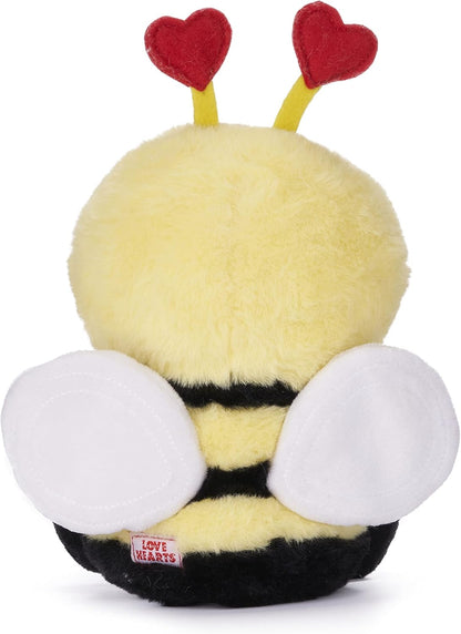 Posh Paws Swizzles Love Hearts 18cm (7 inches) Bethany Bumble Bee 'Bee Mine' Soft Toy