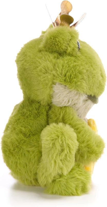 Posh Paws Swizzels Love Hearts Freddie the Frog, ‘Kiss Me’ 18cm (7-inches) Soft Toy