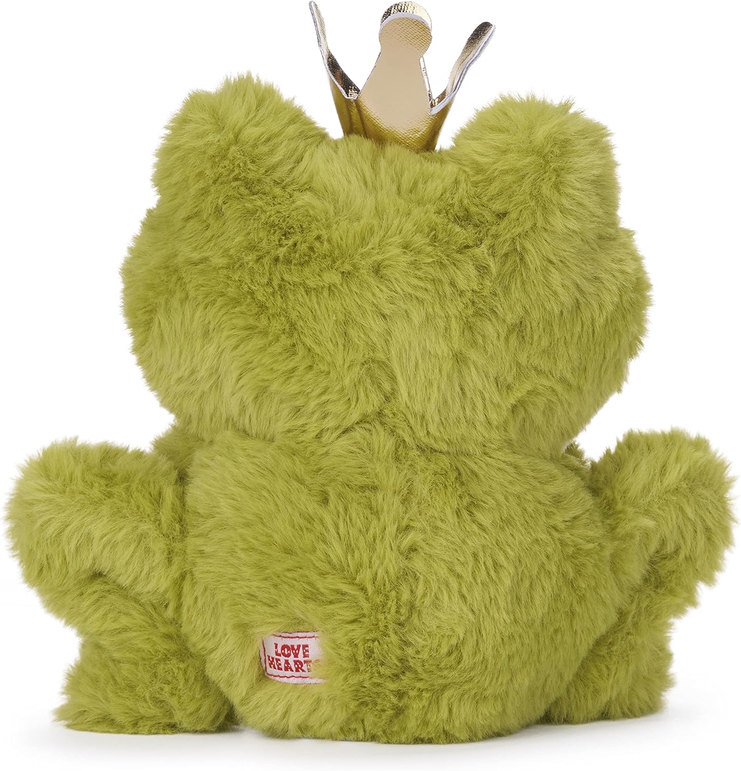 Posh Paws Swizzels Love Hearts Freddie the Frog, ‘Kiss Me’ 18cm (7-inches) Soft Toy