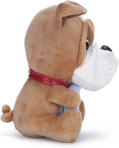 Posh Paws Swizzles Love Hearts 18cm Bruce the Bulldog 'TOP DAD' Soft Toy (7-Inches