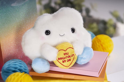 Posh Paws Swizzels Love Hearts Charlie Cloud - Peluche con Texto en inglés You Brighten Up My Day (18 cm