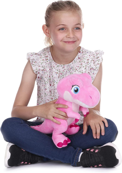 Posh Paws Dinky Dinosaurs de 25 cm T (Tyrannosaurus Rex) Dinosaurio de Peluche (37772