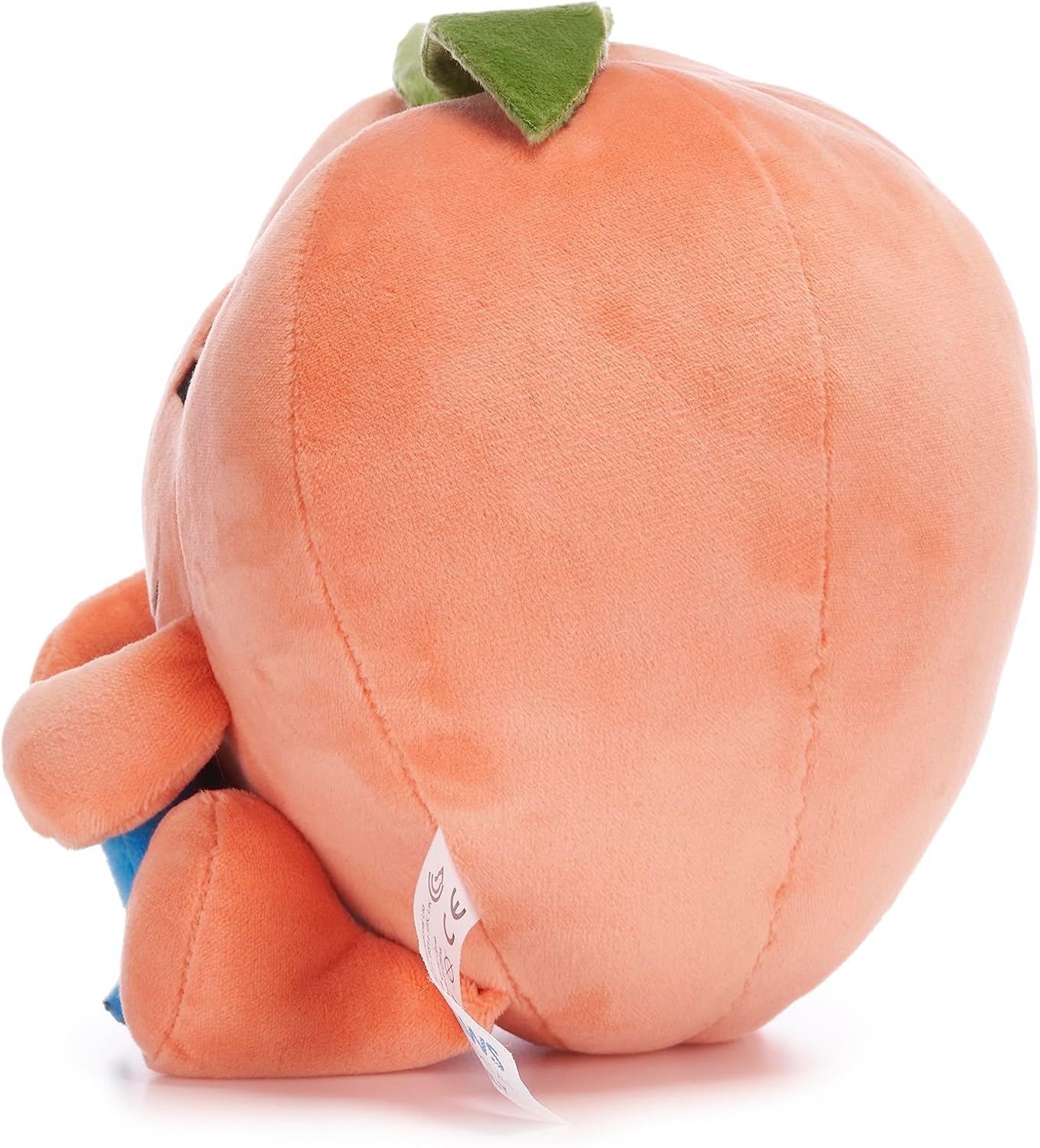 Emoji 7" (18cm) Peach Fruit "Sweet Cheeks" Emoji Plush Soft Toy