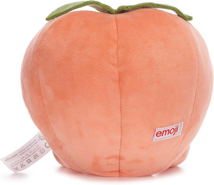 Emoji 7" (18cm) Peach Fruit "Sweet Cheeks" Emoji Plush Soft Toy
