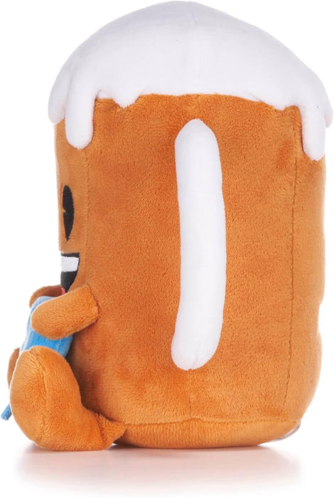 Emoji 8”/22cm “Beer-Illiant Dad” Beer Glass Emoji Soft Plush Toy