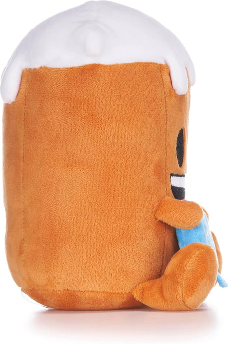 Emoji 8”/22cm “Beer-Illiant Dad” Beer Glass Emoji Soft Plush Toy