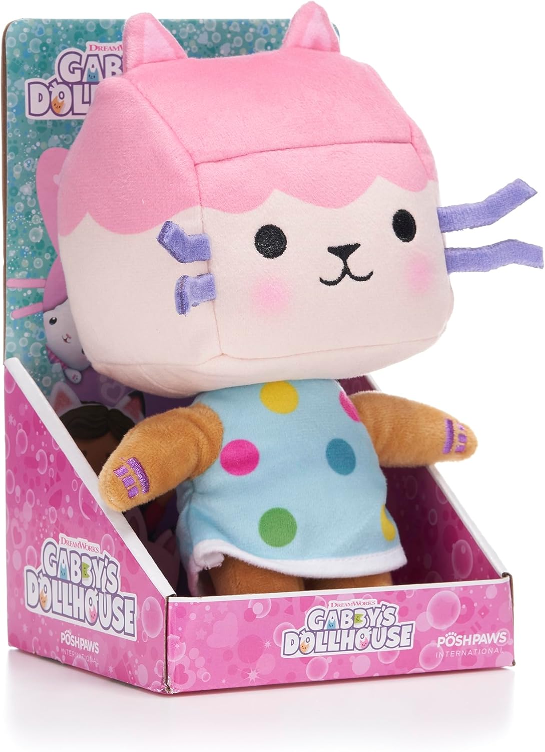 Gabby's Dollhouse 10" (25cm) Baby Box Cat Plush Soft Toy