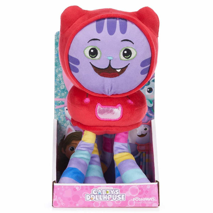 Gabby's Dollhouse 10" (25cm) DJ Catnip Cat Plush Soft Toy