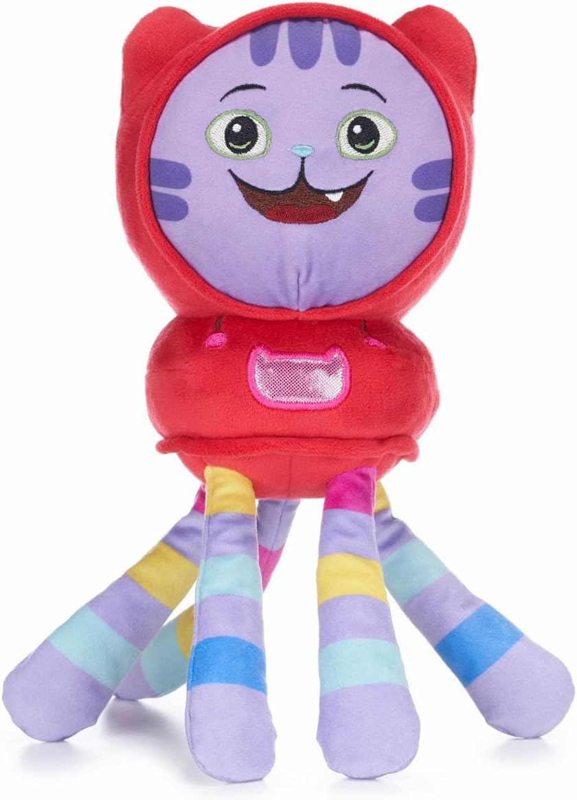 Gabby's Dollhouse 10" (25cm) DJ Catnip Cat Plush Soft Toy