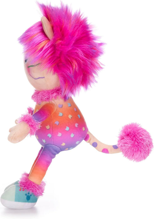 Posh Paws 50128 Gabby's Dollhouse 10" / 25cm Marty The Party Cat Soft Plush Toy, Pink