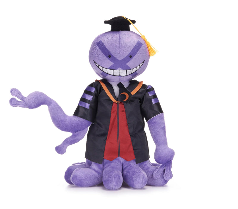 Assassination Classroom Anime 11" / 28cm Incorrect Answer Korosensei Purple Octopus Soft Plush Toy