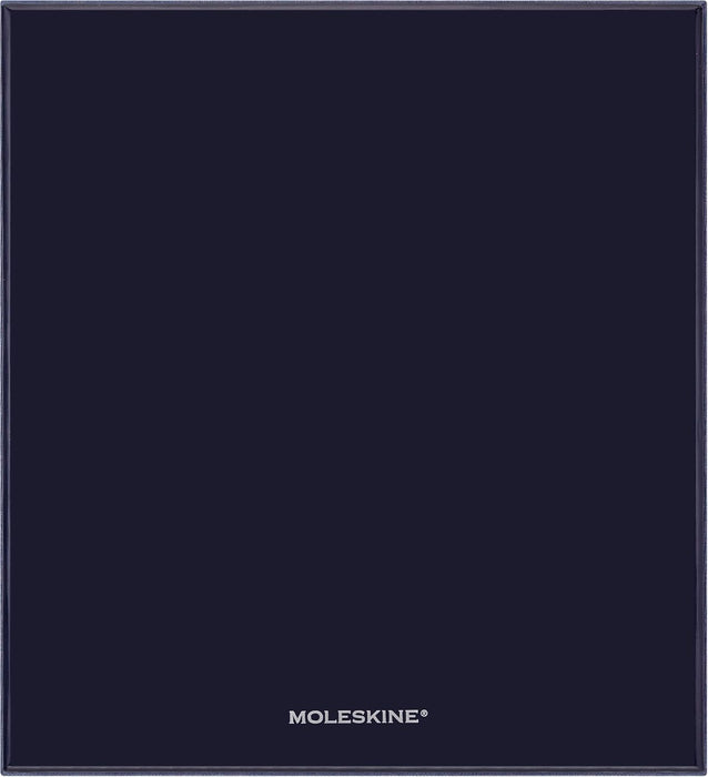 Moleskine Sakura Gift Set, Set of 4 Hard Blackwing Pencils and Two Notebooks with Ruled and Blank Pages, Large Size 13 x 21 cm, with Reusable Fabric Gift Box