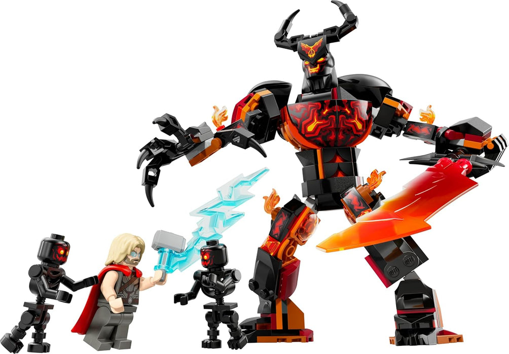 Lego - Super Heroes - Thor Vs. Surtur Construction Figure (76289.)
