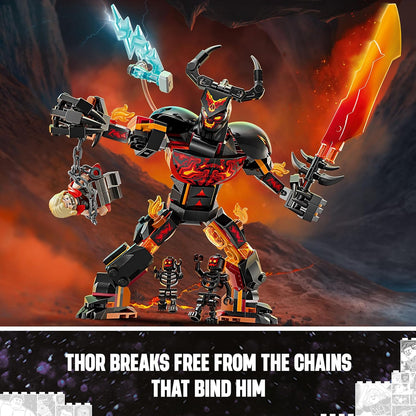 Lego - Super Heroes - Thor Vs. Surtur Construction Figure (76289.)