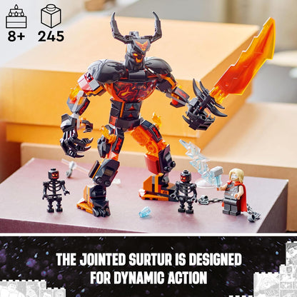 Lego - Super Heroes - Thor Vs. Surtur Construction Figure (76289.)