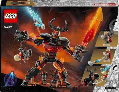 Lego - Super Heroes - Thor Vs. Surtur Construction Figure (76289.)