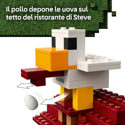 Lego: 21273 - Minecraft - The Ghast Balloon Village Attack