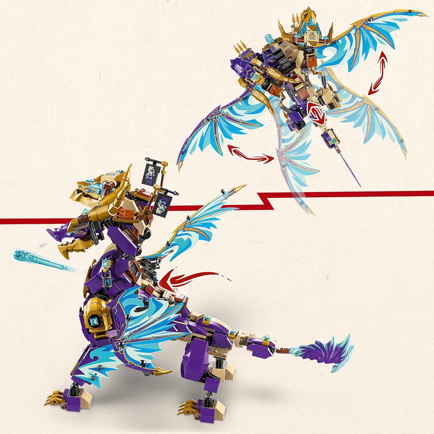 Lego: 71836 - Ninjago - Arco Dragone Della Concentrazione