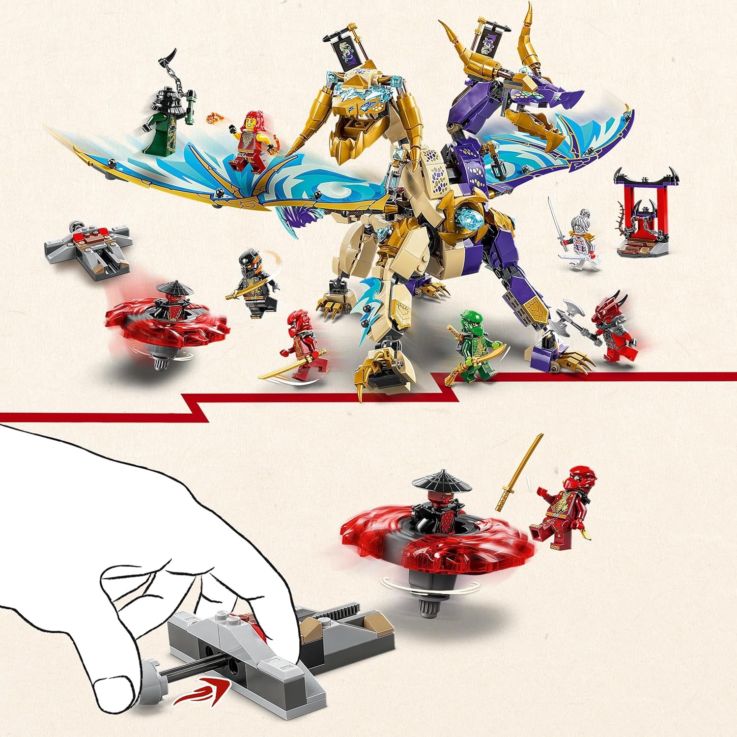 Lego: 71836 - Ninjago - Arco Dragone Della Concentrazione