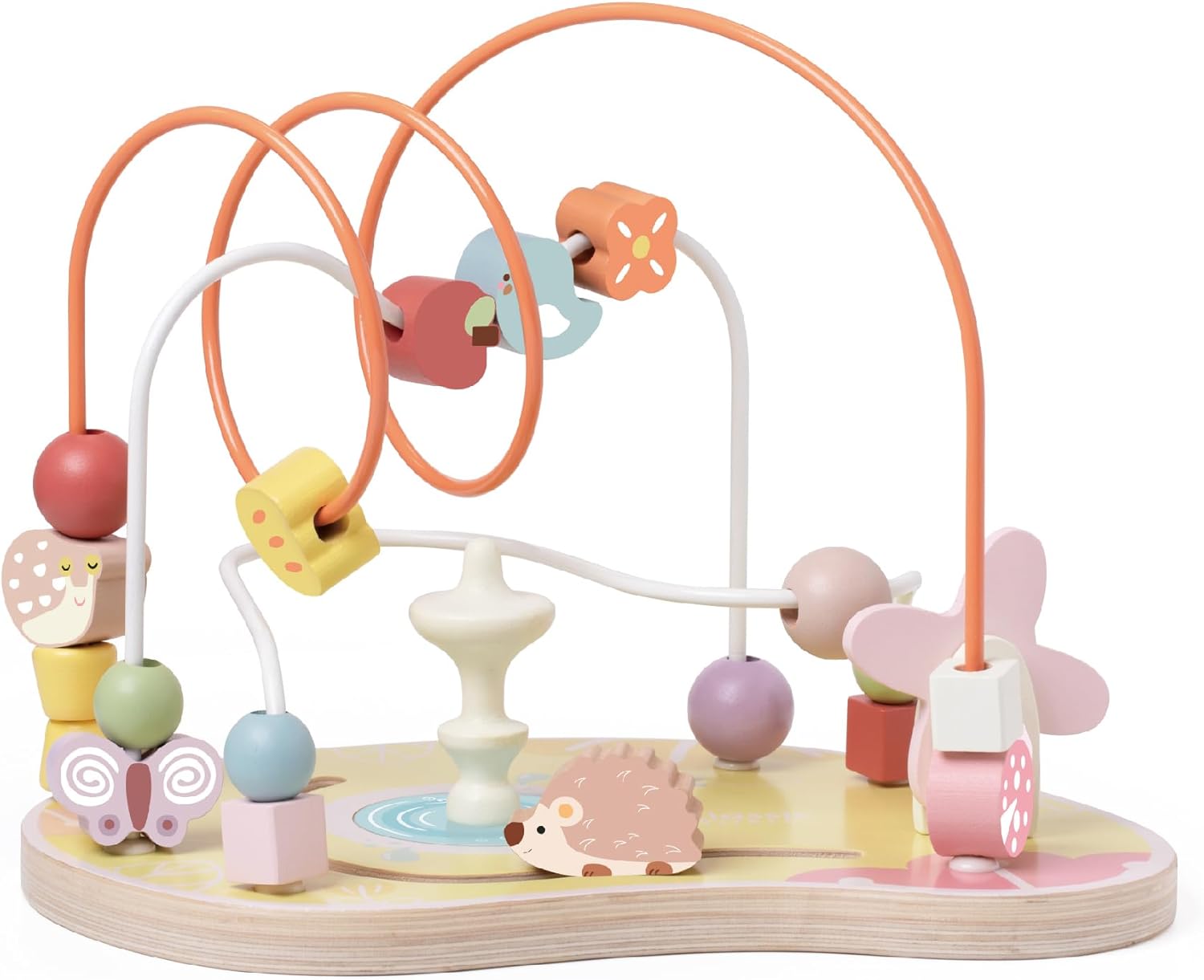 Classic World Classic World CL20189 - Perline con fiocco e perline, giocattolo educativo per bambini, 1 anno, 1 anno