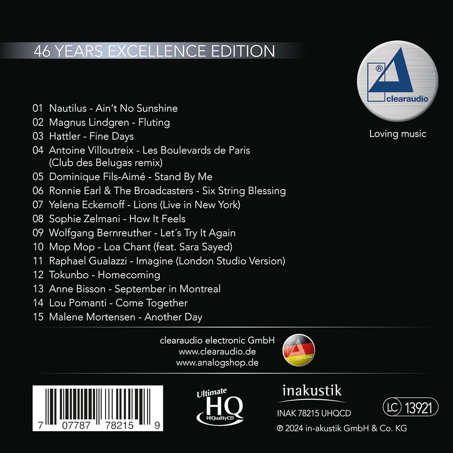Clearaudio - 46 Years Excellence Edition (U